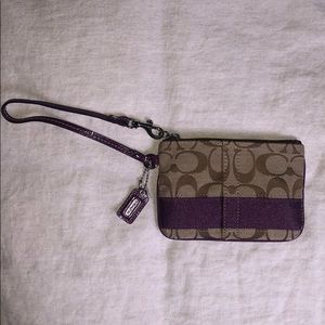 Coach wristlet